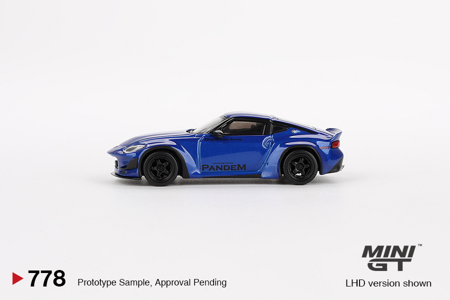 MiniGT - 778 - Nissan Z Pandem Seiran Blue