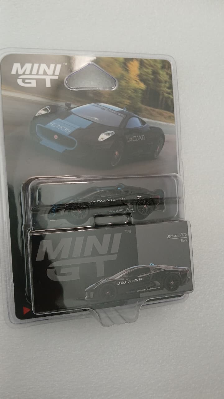ミニカー CG ORIGINAL MINIATURE CAR COLLECTION2005 BLISTER - MINIGT - 1070 - Jaguar C-X75 Black