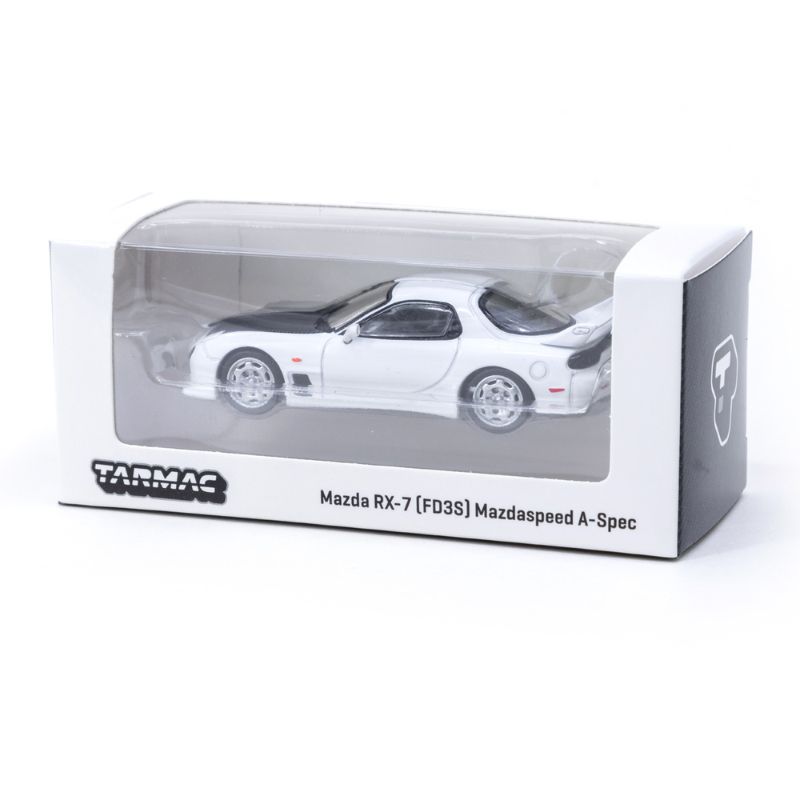 1/10RC RX-7 ドリフトスペック (ホワイトスペシャル) マツダ RX-7 FC3S 1989 ホワイト Silver Wheel (ミニカー) - ホビー