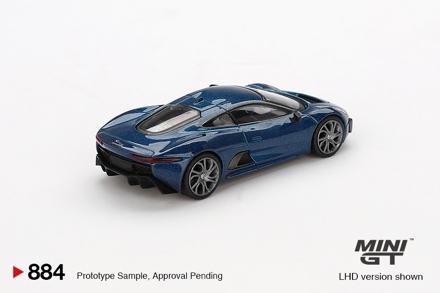 MiniGT - 884 - Jaguar C-X75 Blue