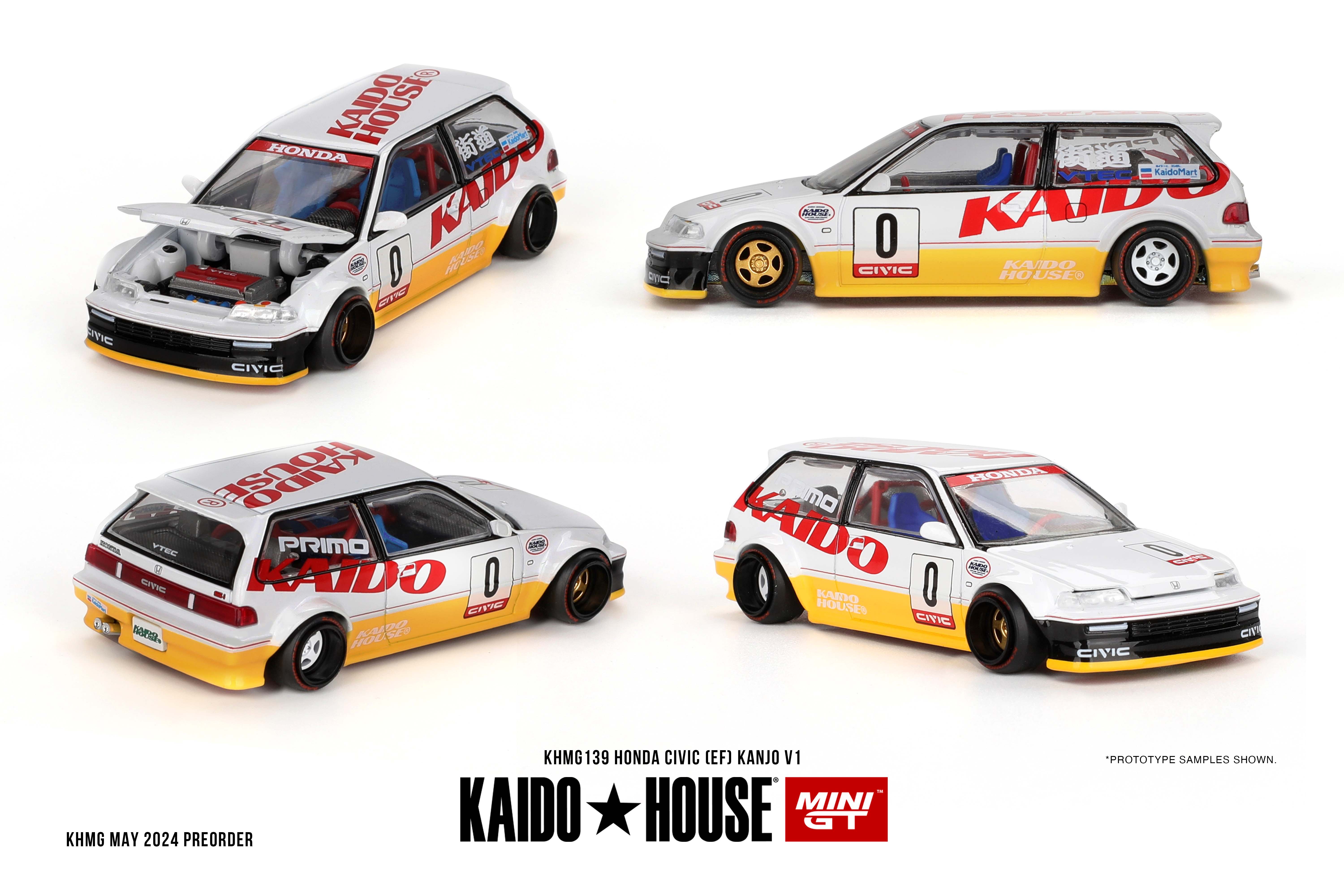 KAIDOHOUSE Civic (EF) Kanjo V1 チェイス開封のみ KAIDOHOUSE Civic (EF) Kanjo V1 チェイス開封のみ