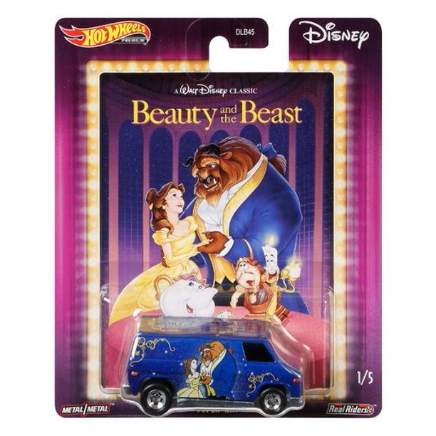 2020 Hot Wheels Premium Walt Disney Classics Beauty and The Beast Super Van for sale online