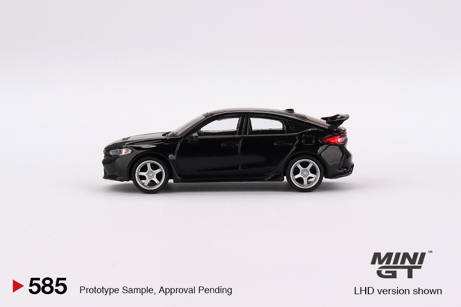 MiniGT - 585 - Honda Civic Type R Crystal Black Pearl 2023 W