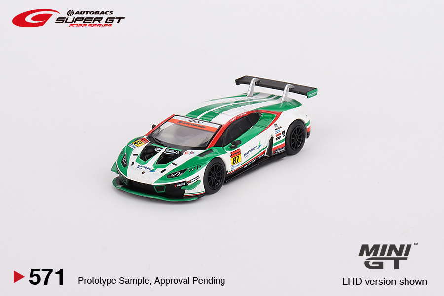 MiniGT - 571 - Lamborghini Huracán GT3 EVO #87 “Bamboo