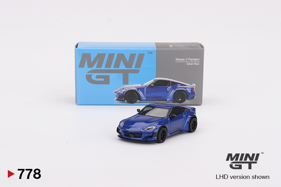 MiniGT - 778 - Nissan Z Pandem Seiran Blue